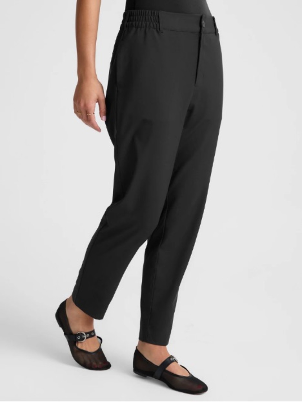 Beyond Yoga Black Status High Waist Trouser Size Small Petite